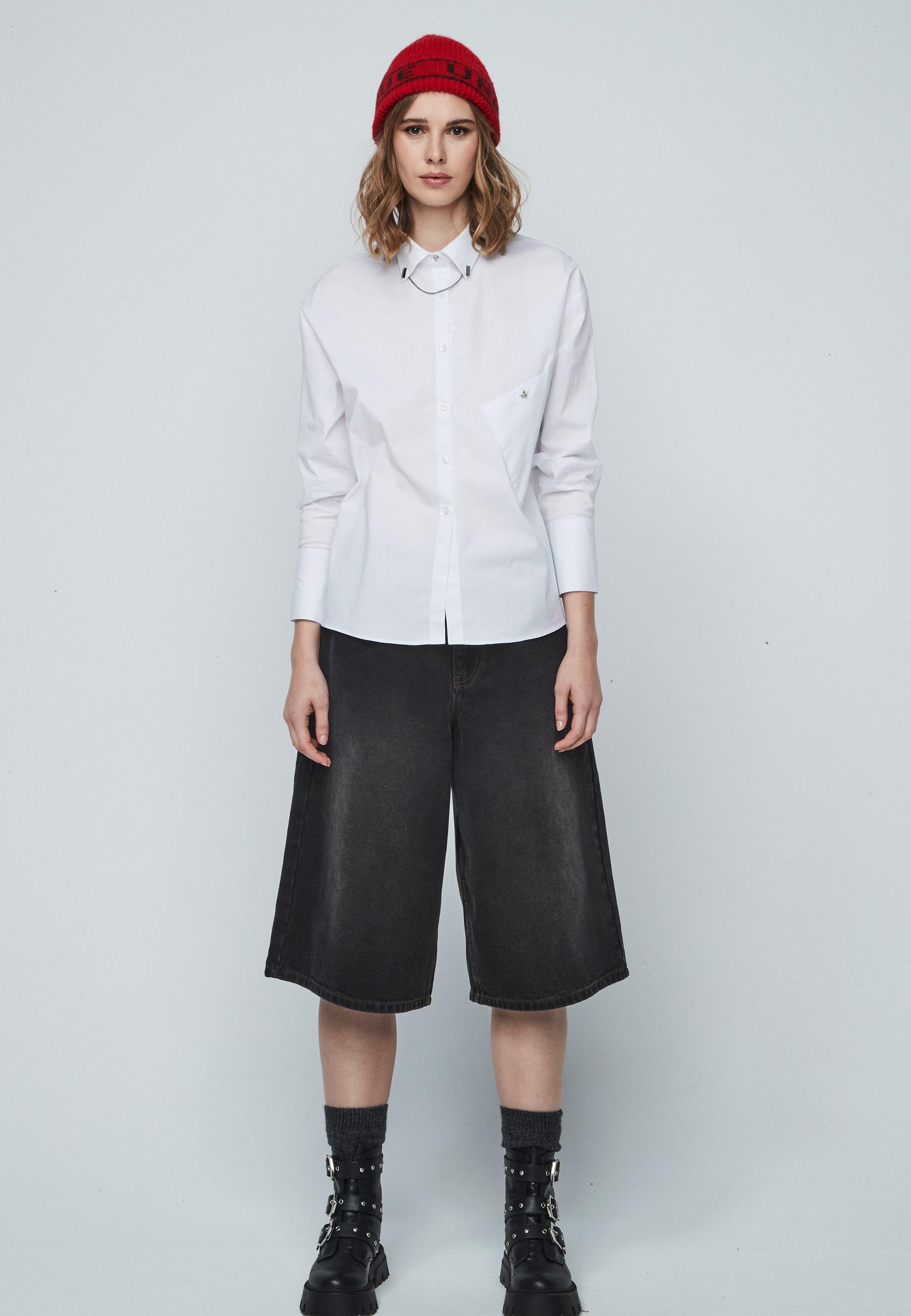 Hanya Blouse in White