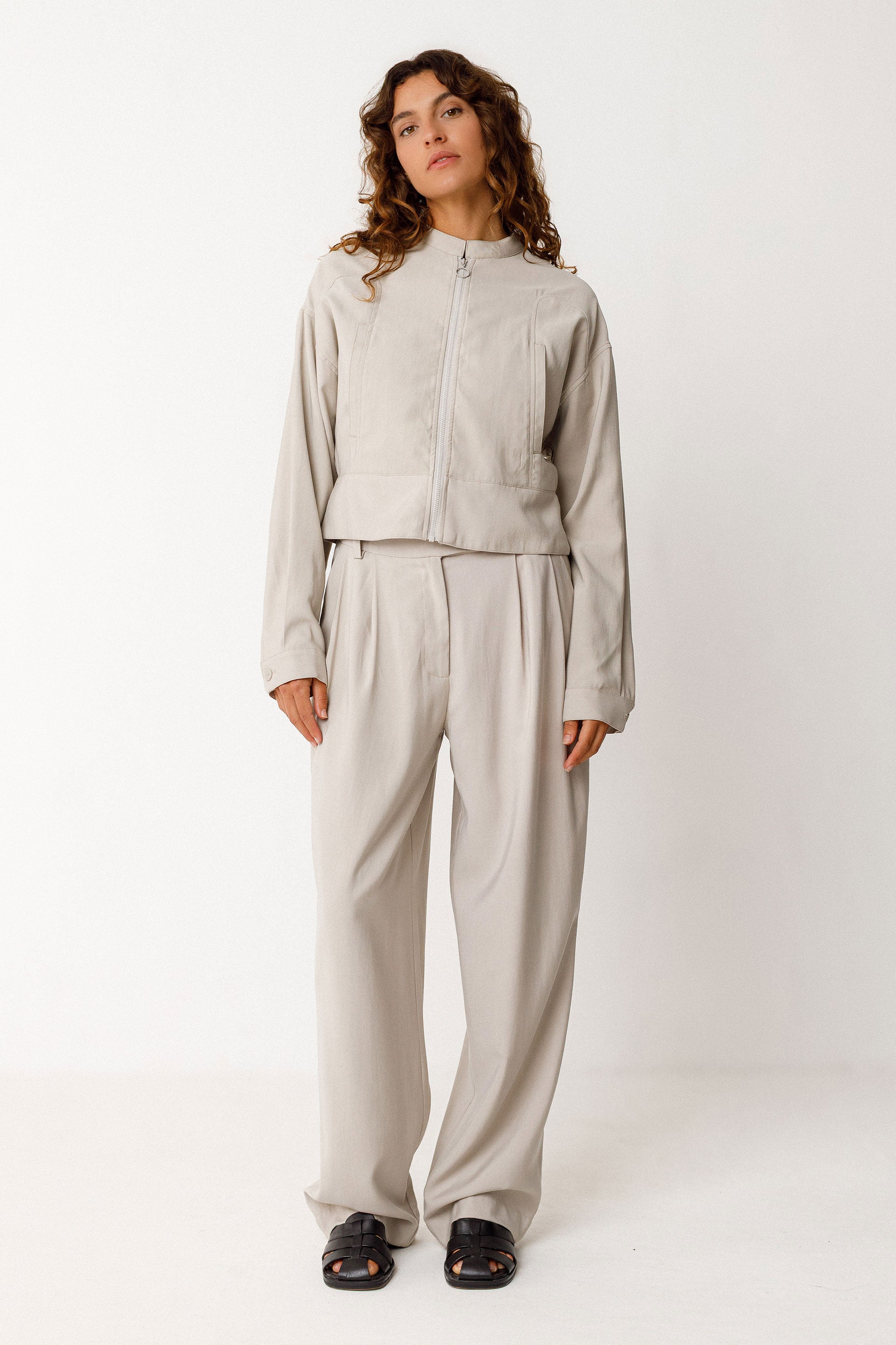 Elene Jacket in Beige