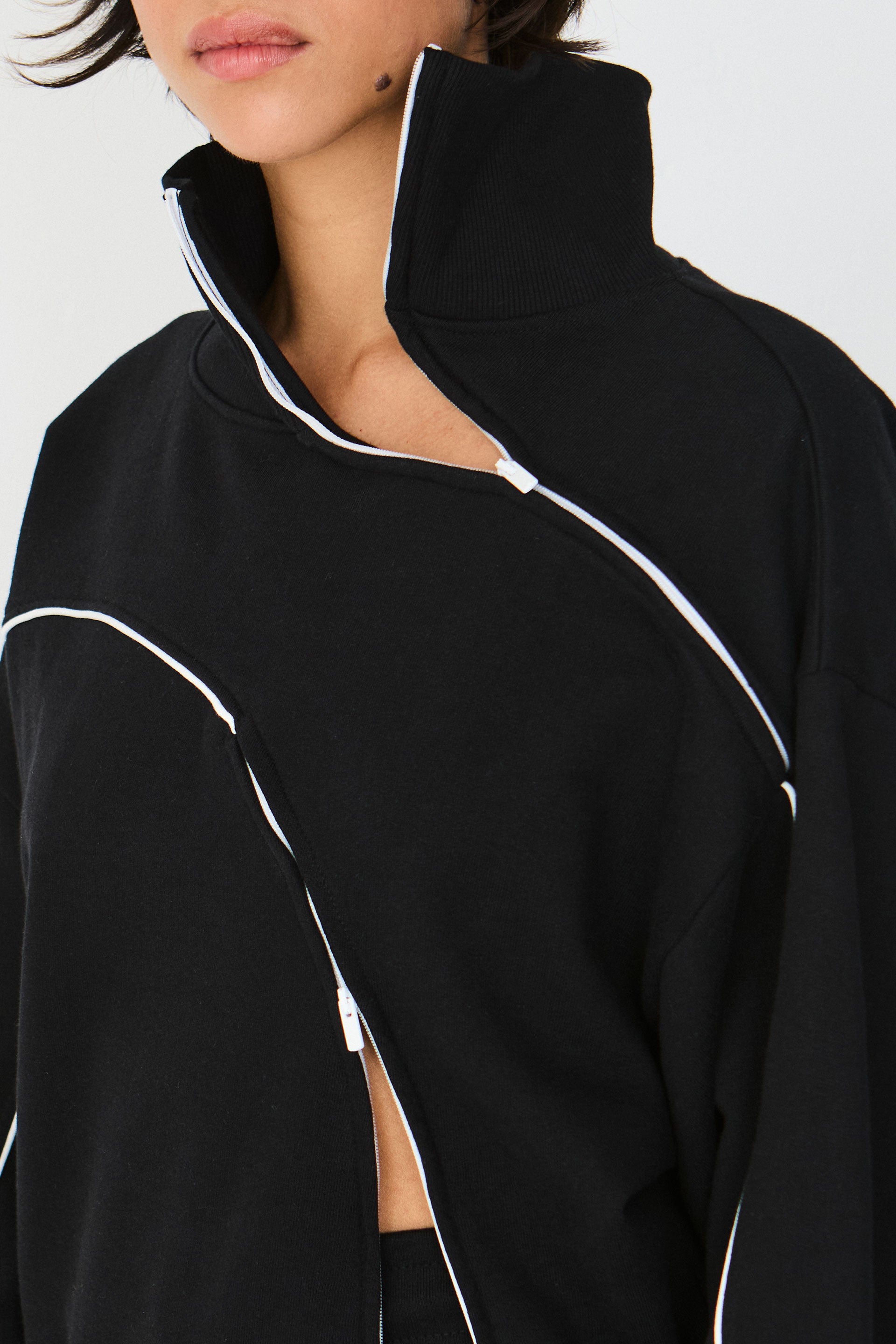 Elisene-Gots Sweatshirt in Black