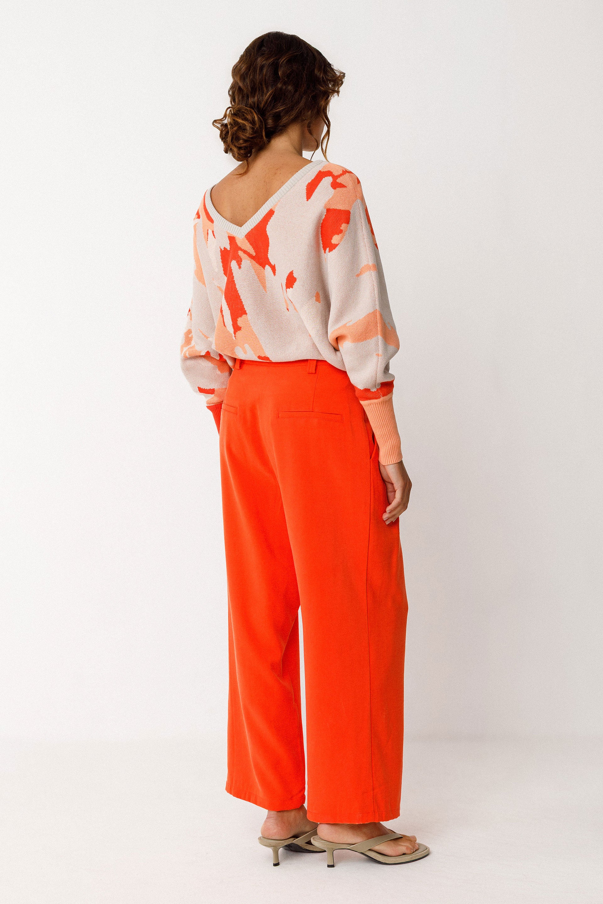 Esti Trouser in Orange
