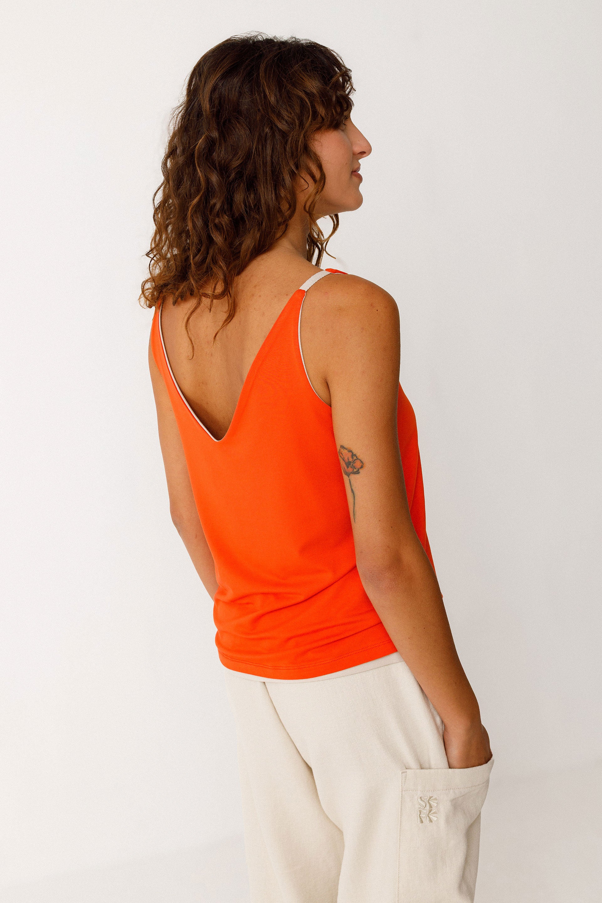 Ikerne T-Shirt in Orange