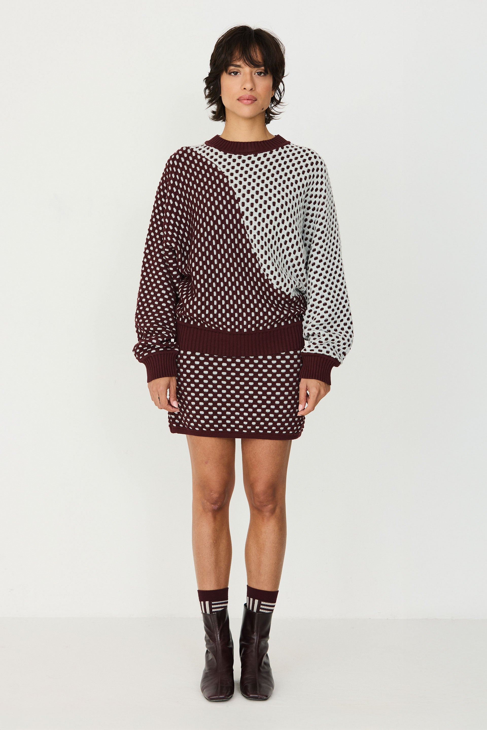 Iluna-Gots Sweater in Chocolate