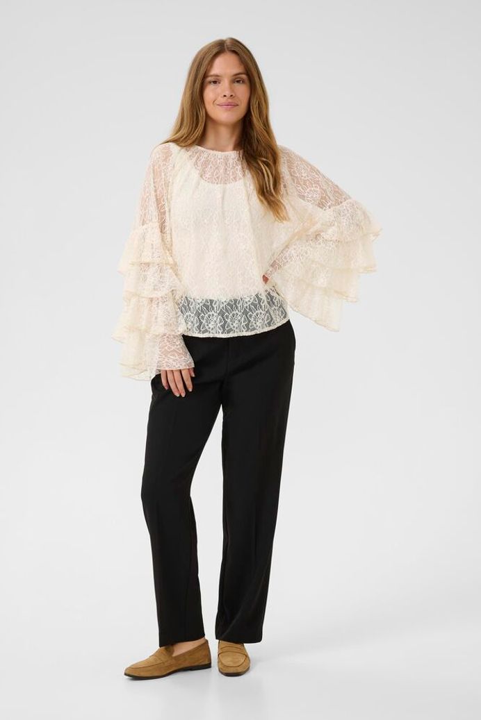Clemency Blouse in Whitecap