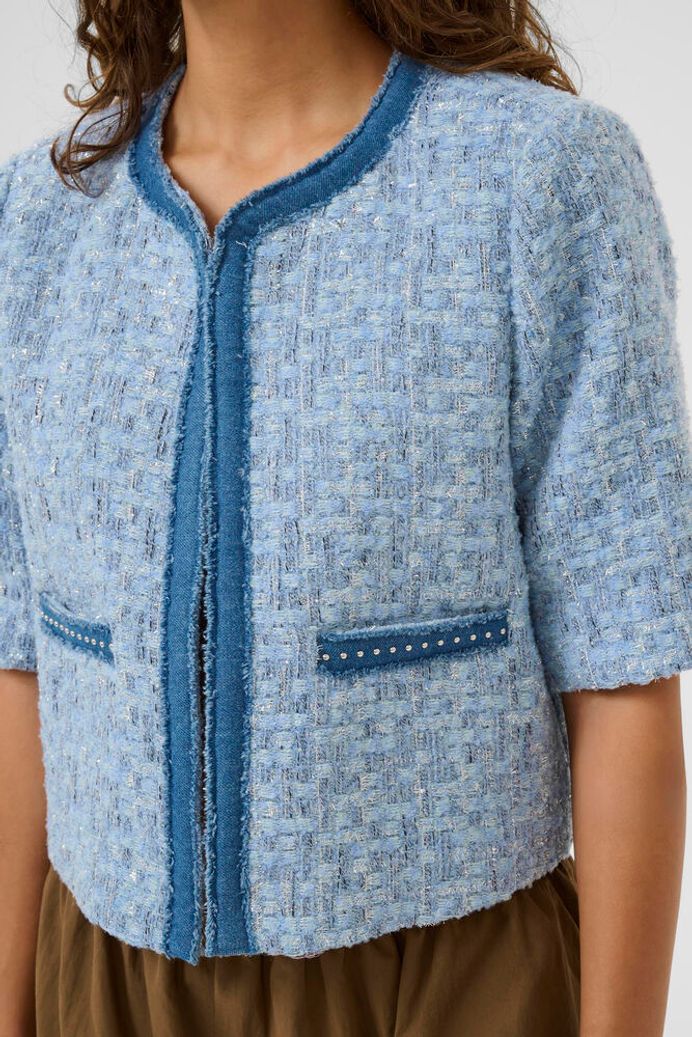 Pana Jacket in Blue Check