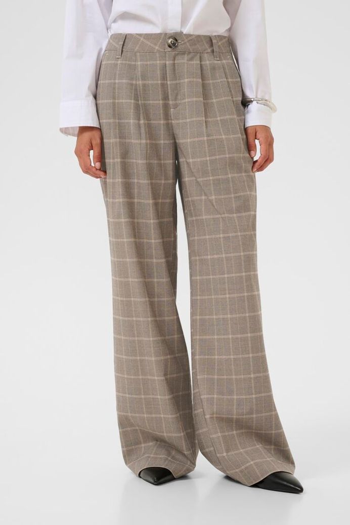Arlinda Pants in Dune Check