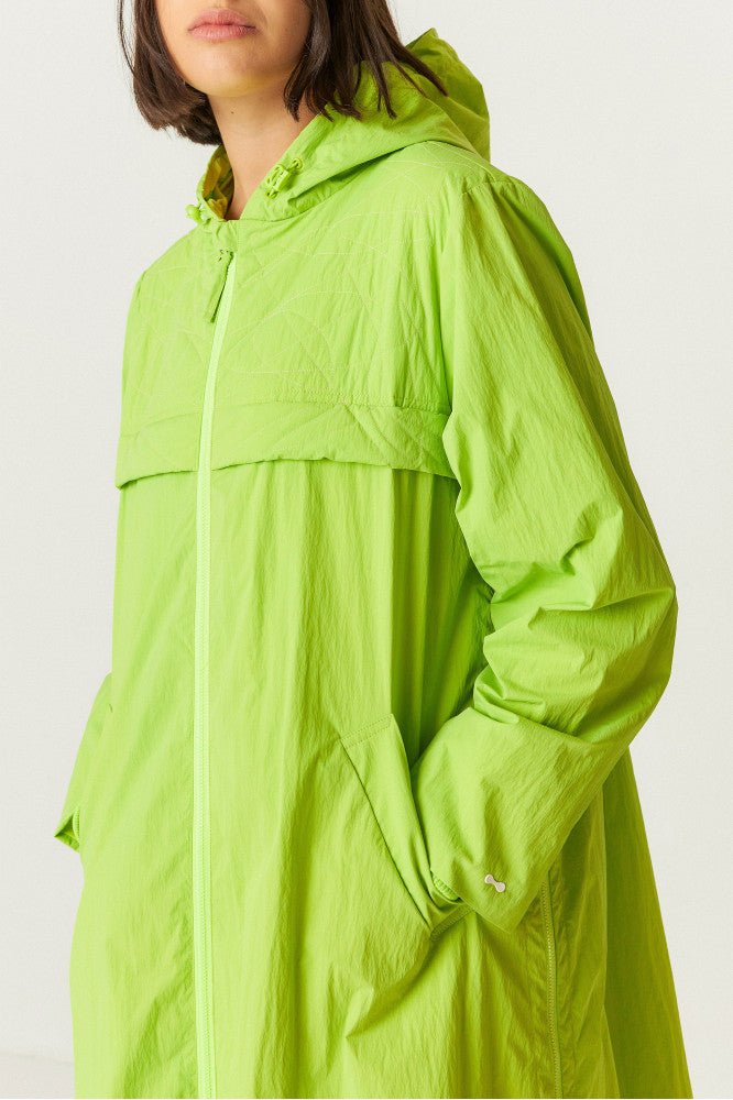 Ixone Jacket in Acid Green