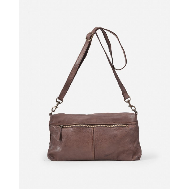 Boston Cross Bag in Dark Brown