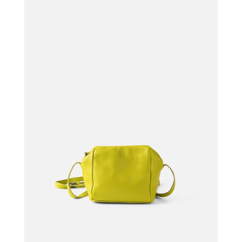 Ely Cross Bag in Acid Green