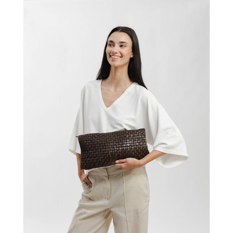 Kansas Cross Bag in Dark Brown