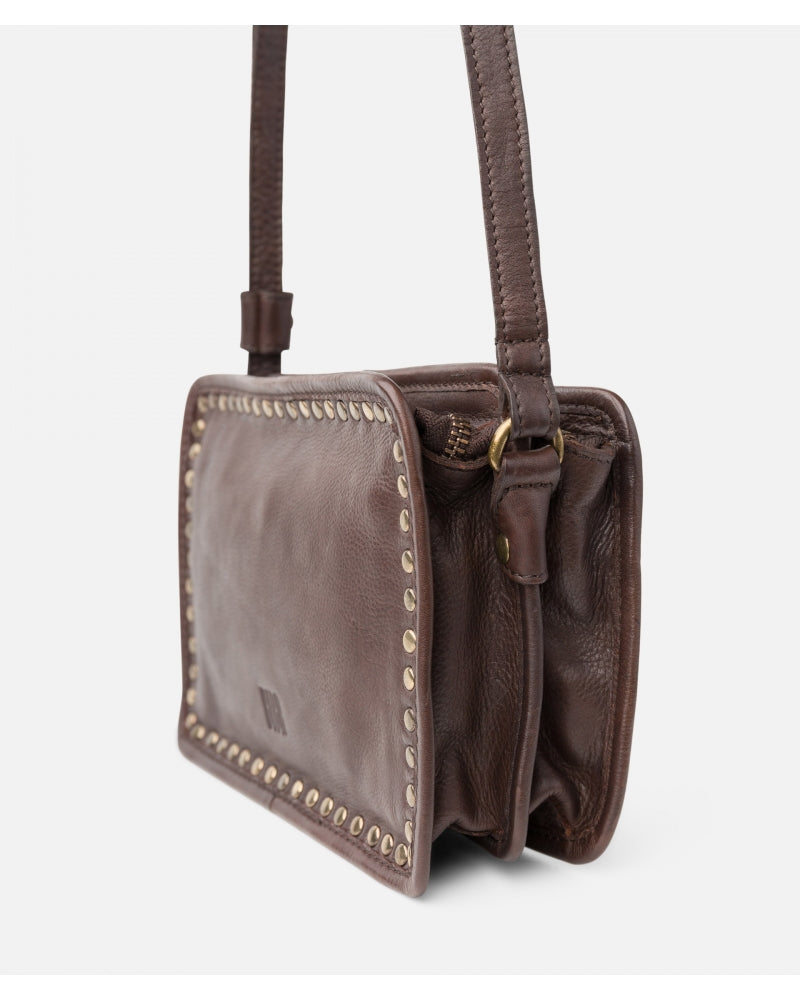 Rockwall Cross Bag in Dark Brown