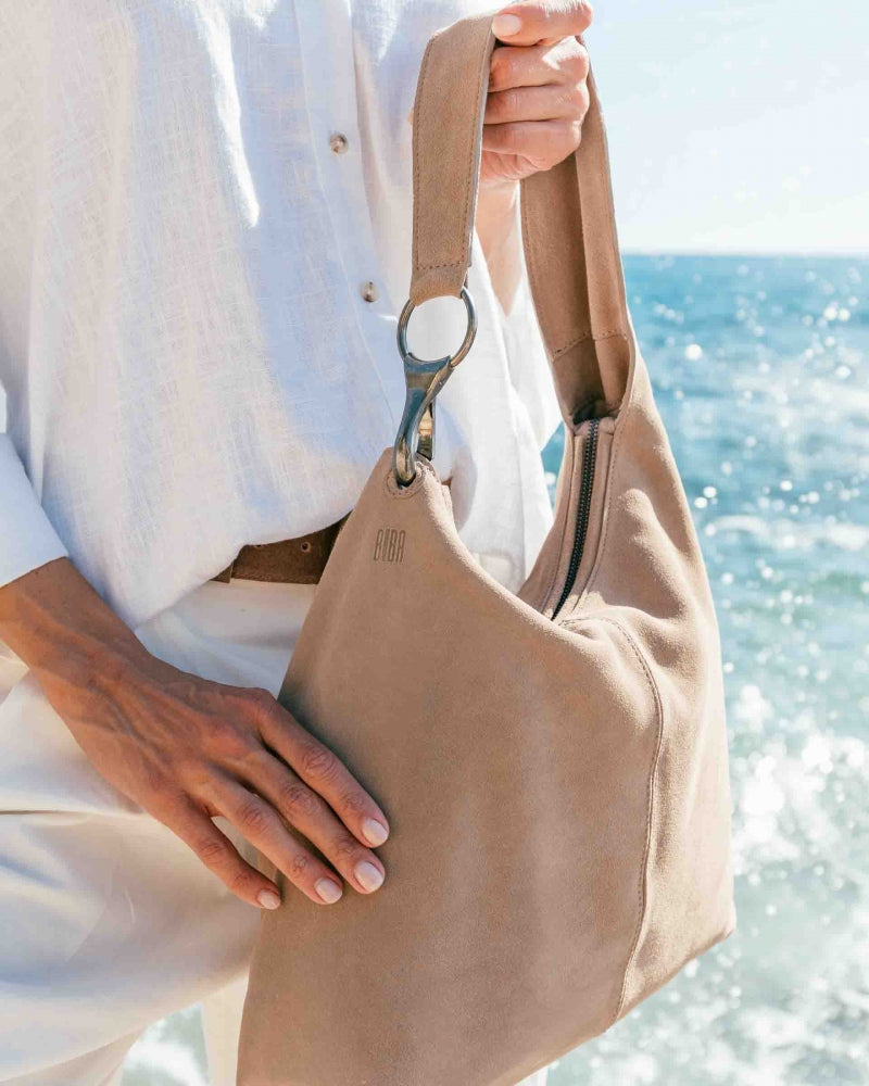 Jackpot Shoulder Bag in Taupe