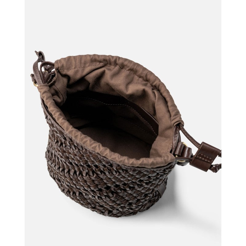 Selma Shoulder Bag in Dark Brown