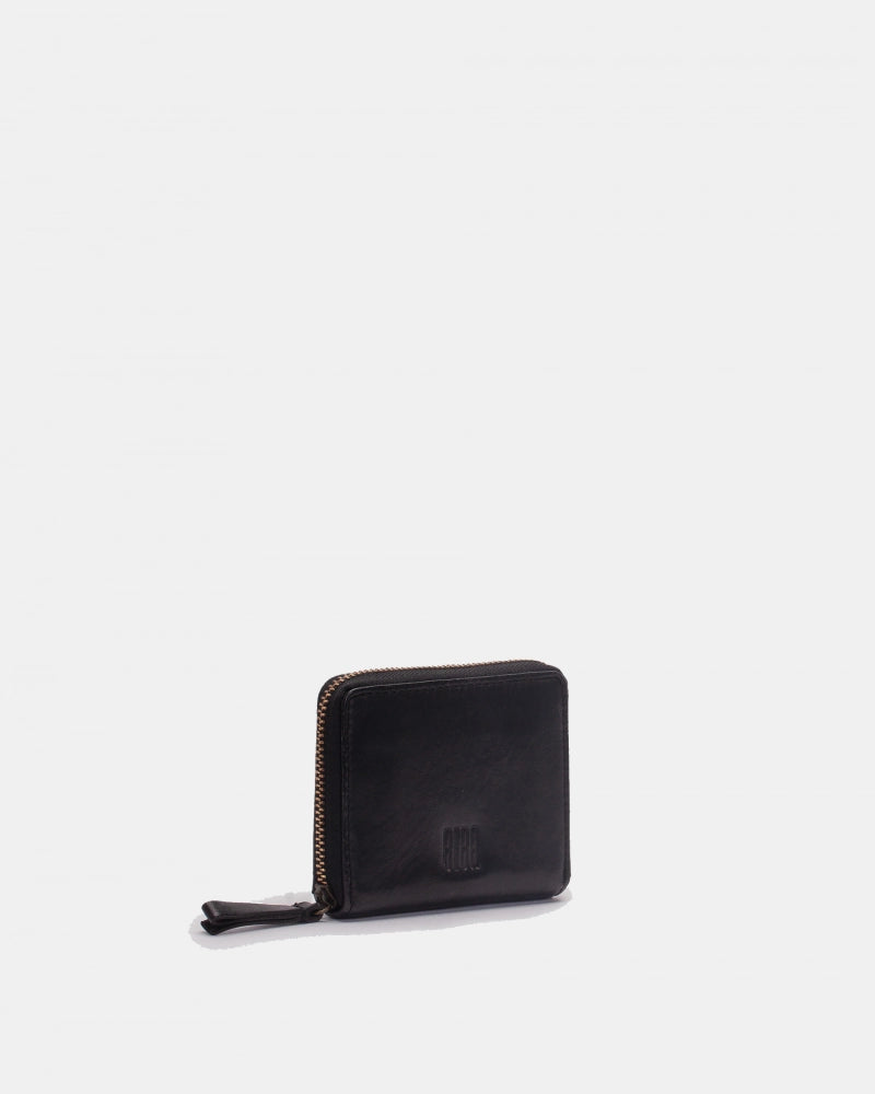 Small Boston Wallet in Black