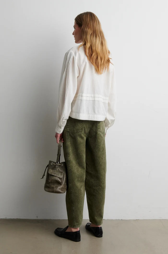 Livena Blouse in Egret