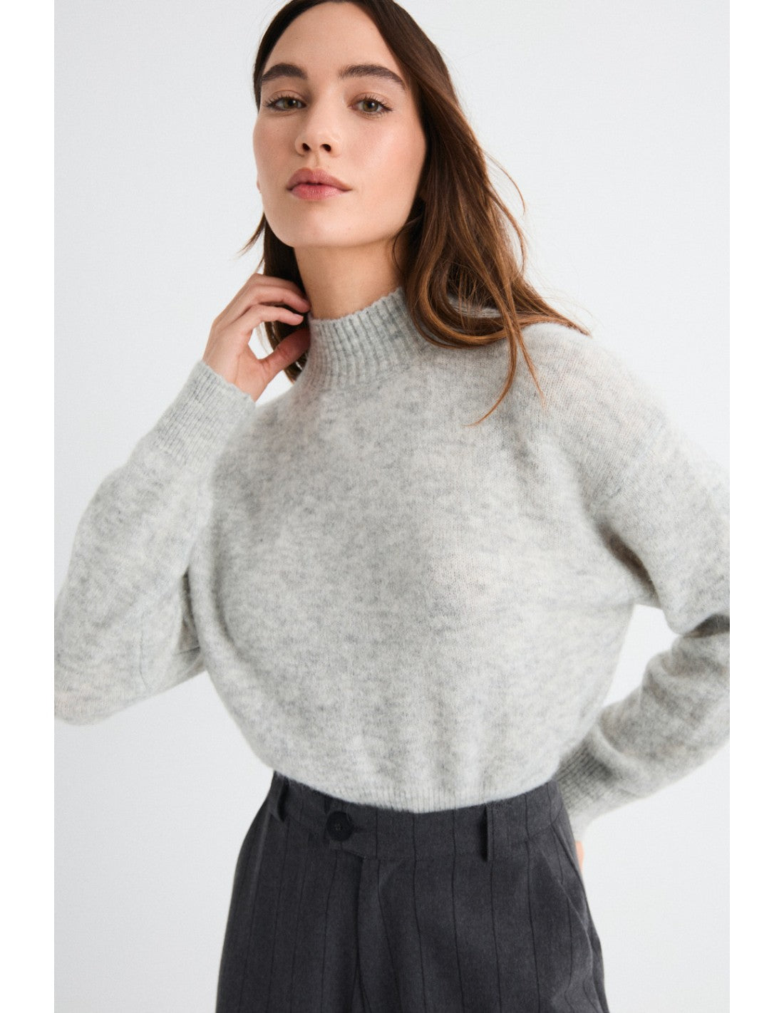 Lua Pullover in Grey