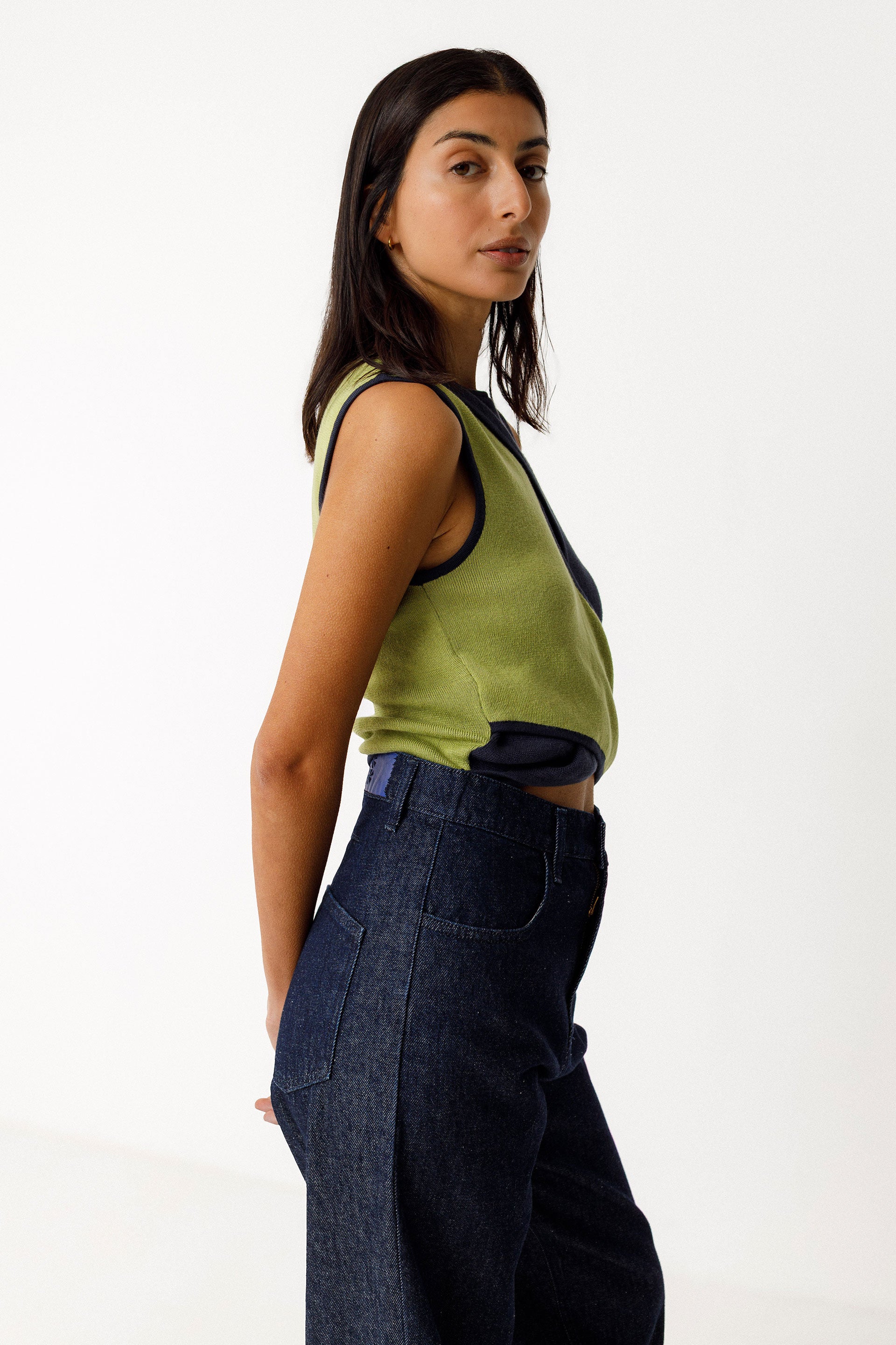 Miren Jeans in Deep Denim