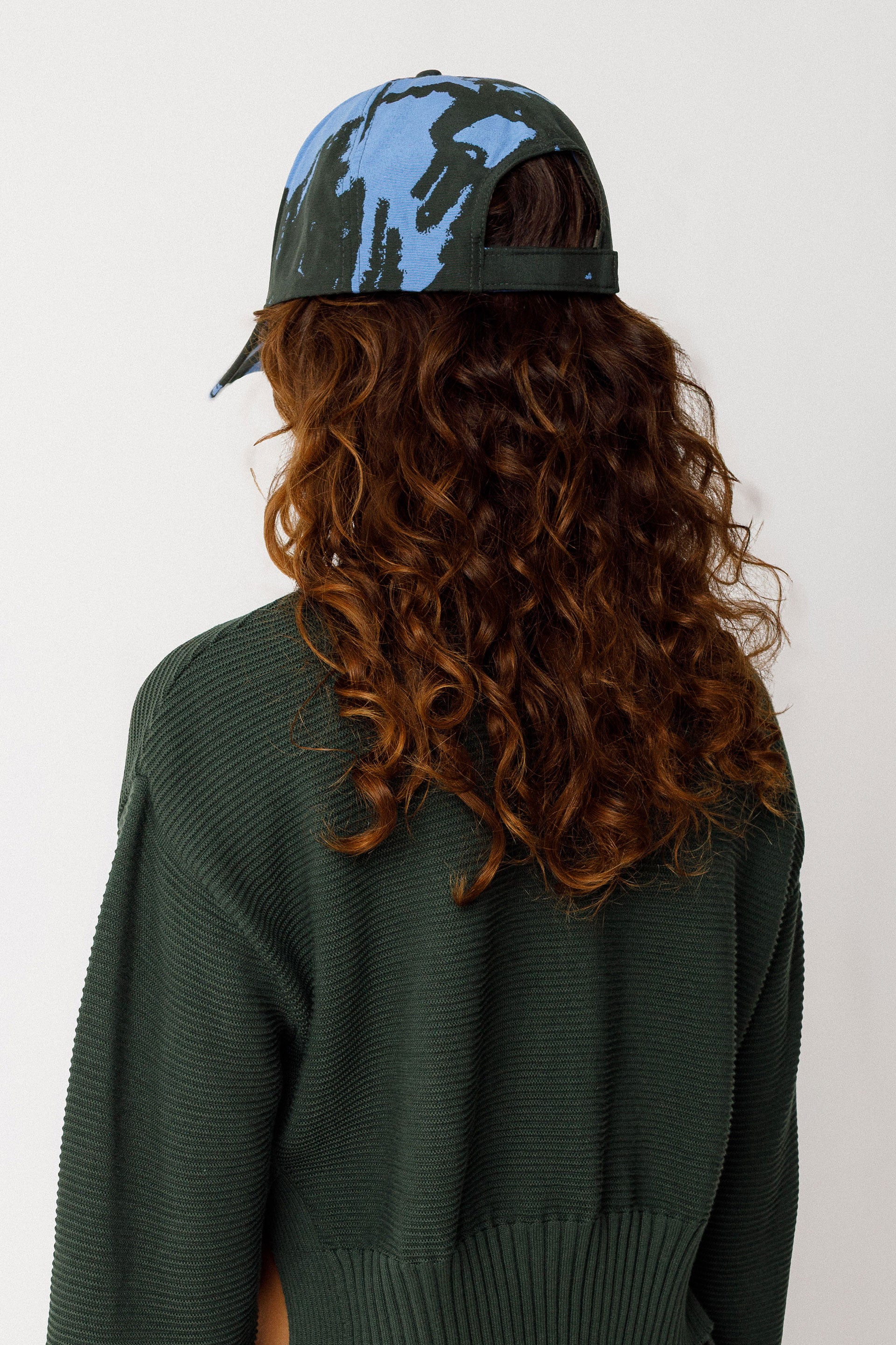 Nara Cap in Blue Camo