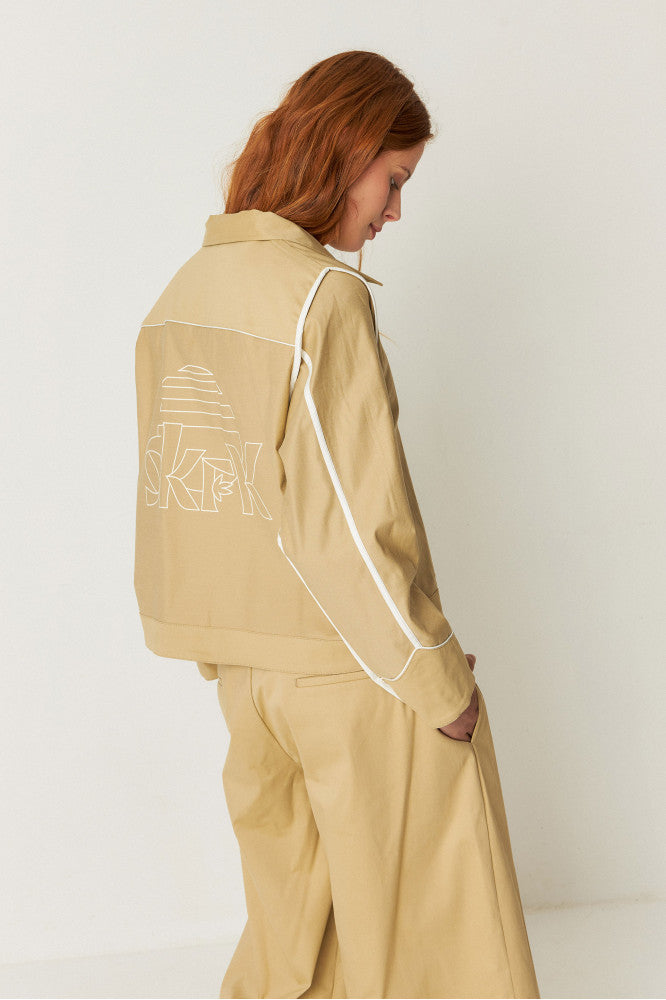 Olga Jacket in Sand