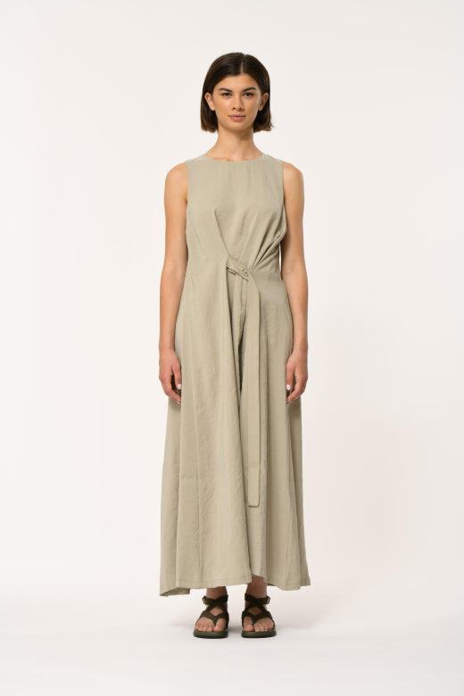 Lithane Dress in Army