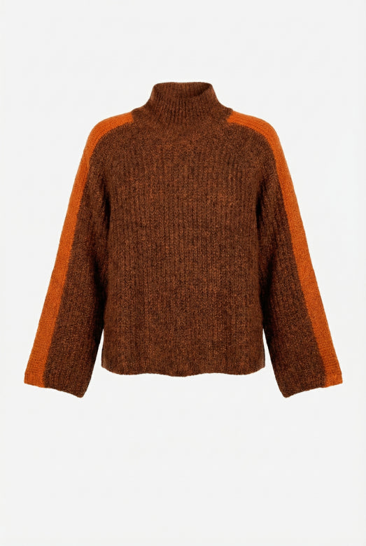 Garbo Jumper in Curcuma/Orange