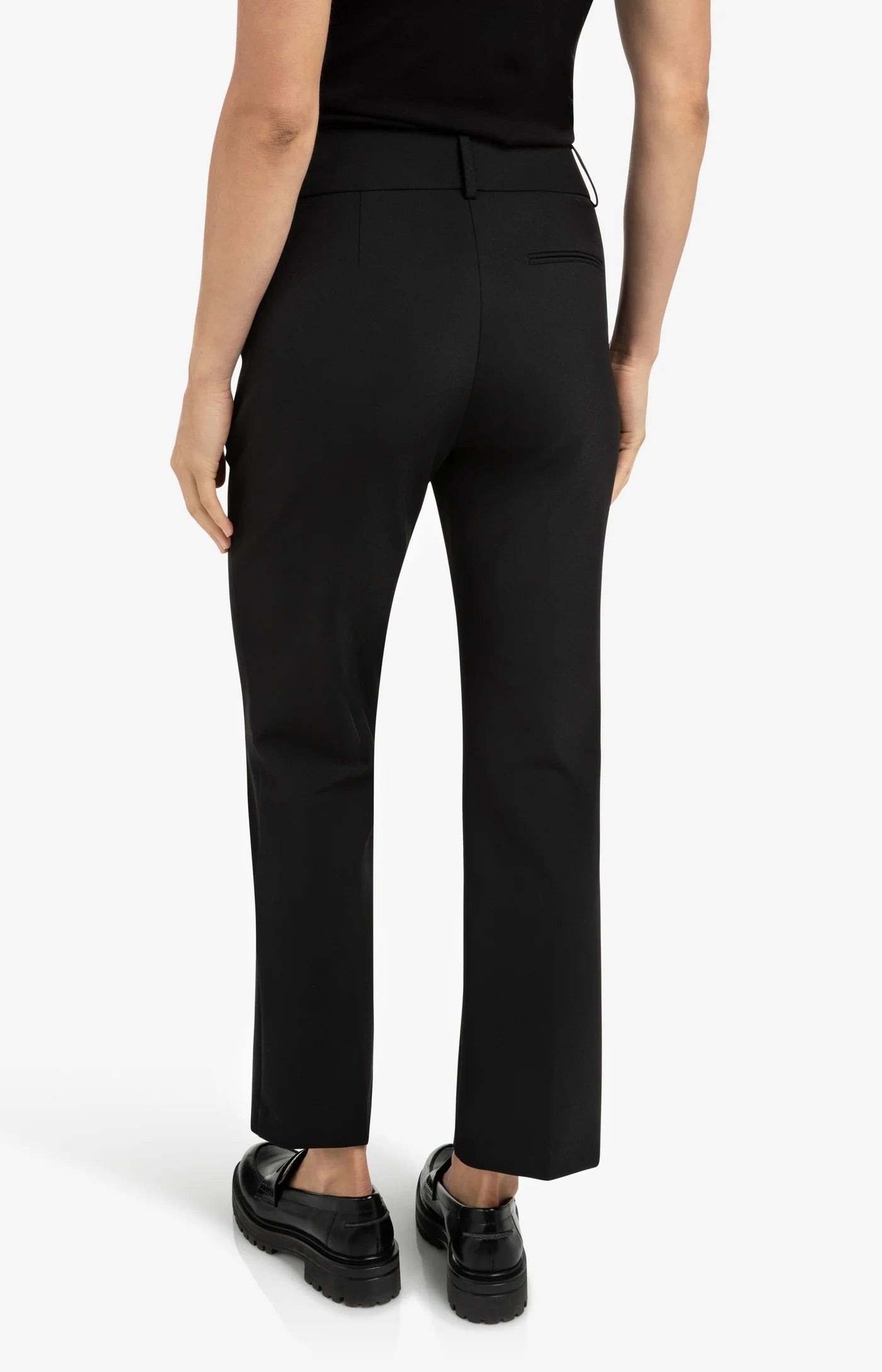 Scuba Straight Fit Trouser in Black