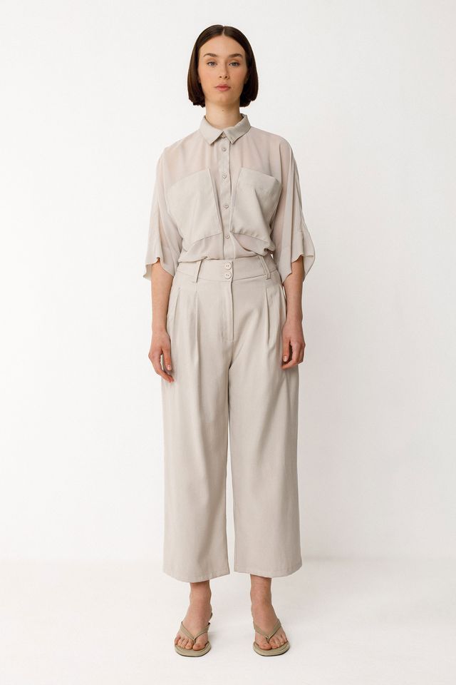 Kaia Shirt in Beige