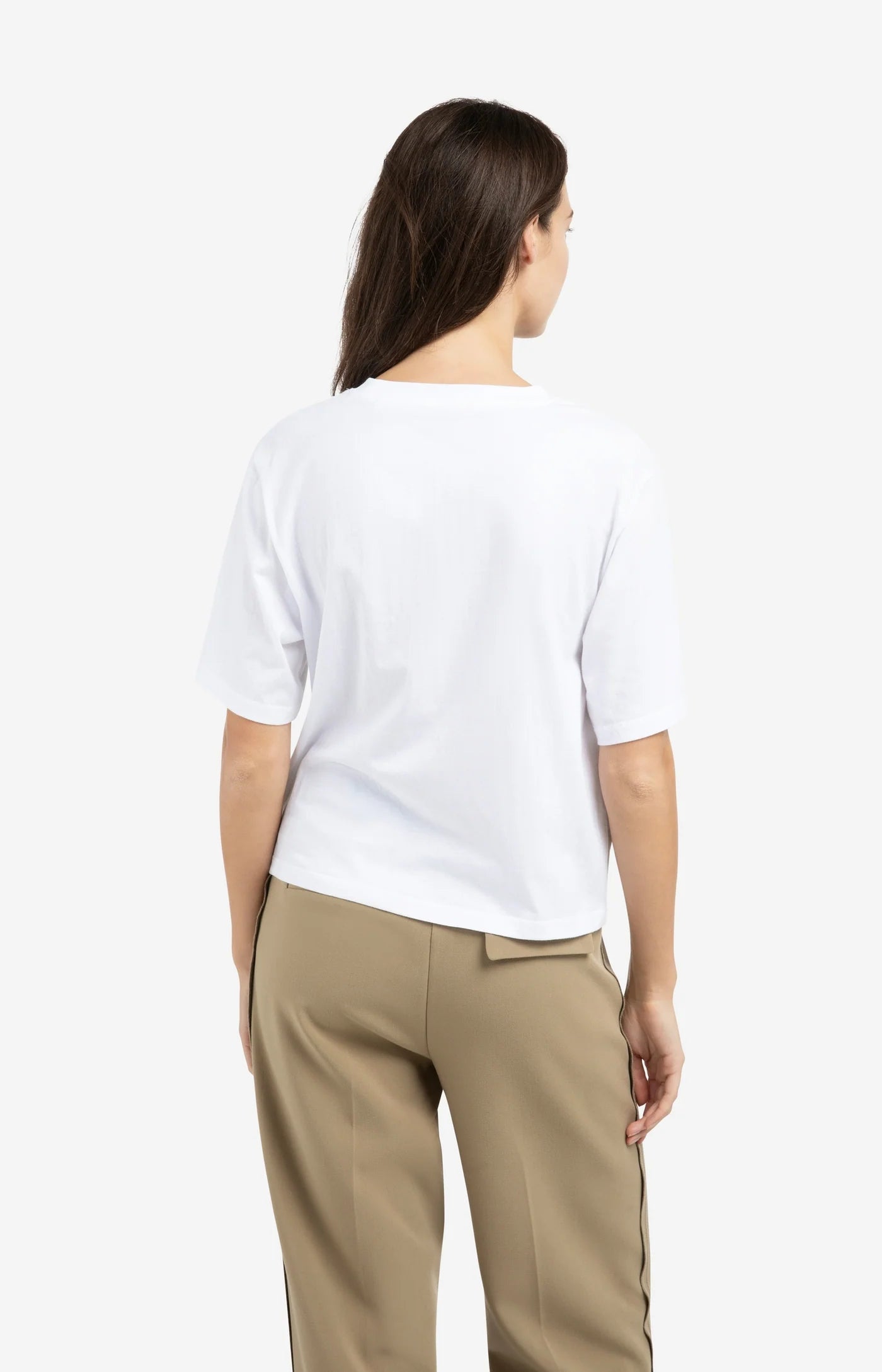 London Slogan Tee in Reed Yellow Dessin