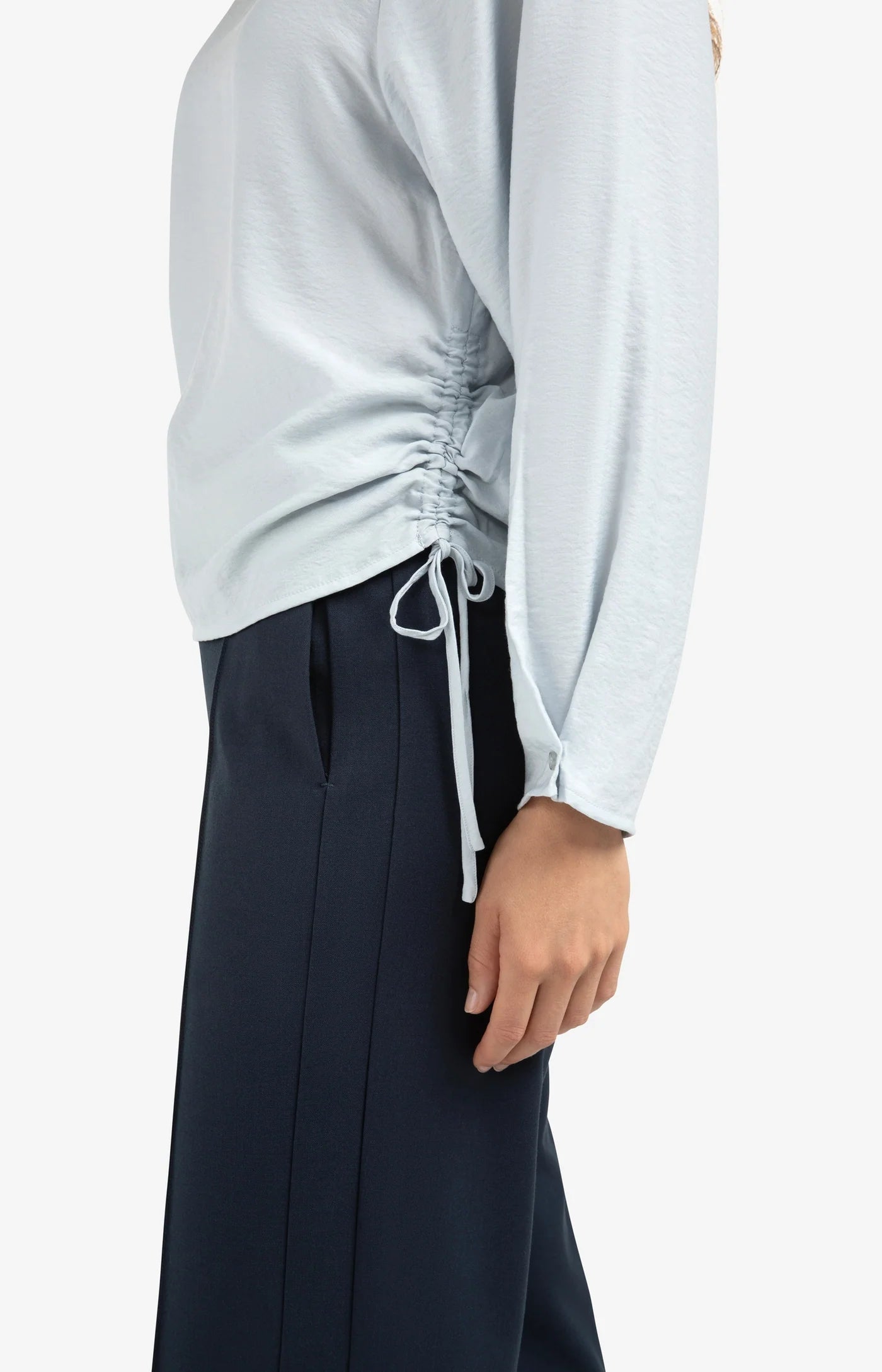 Turtleneck Top in Spaces Grey