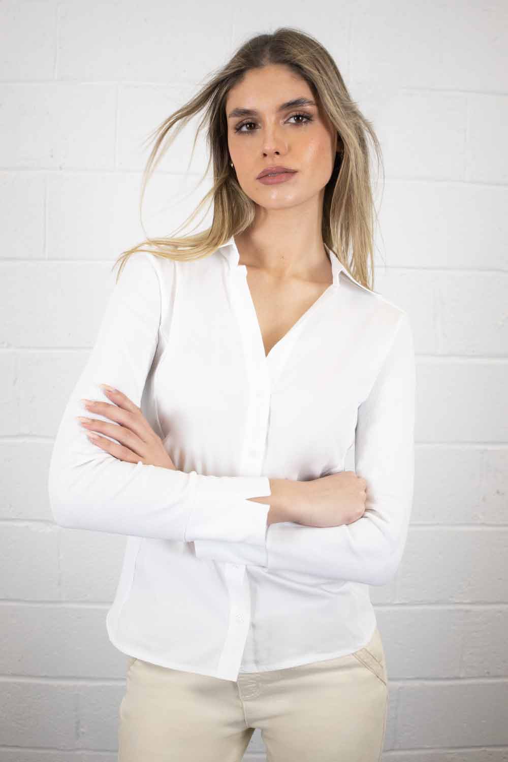 Una Shirt in White