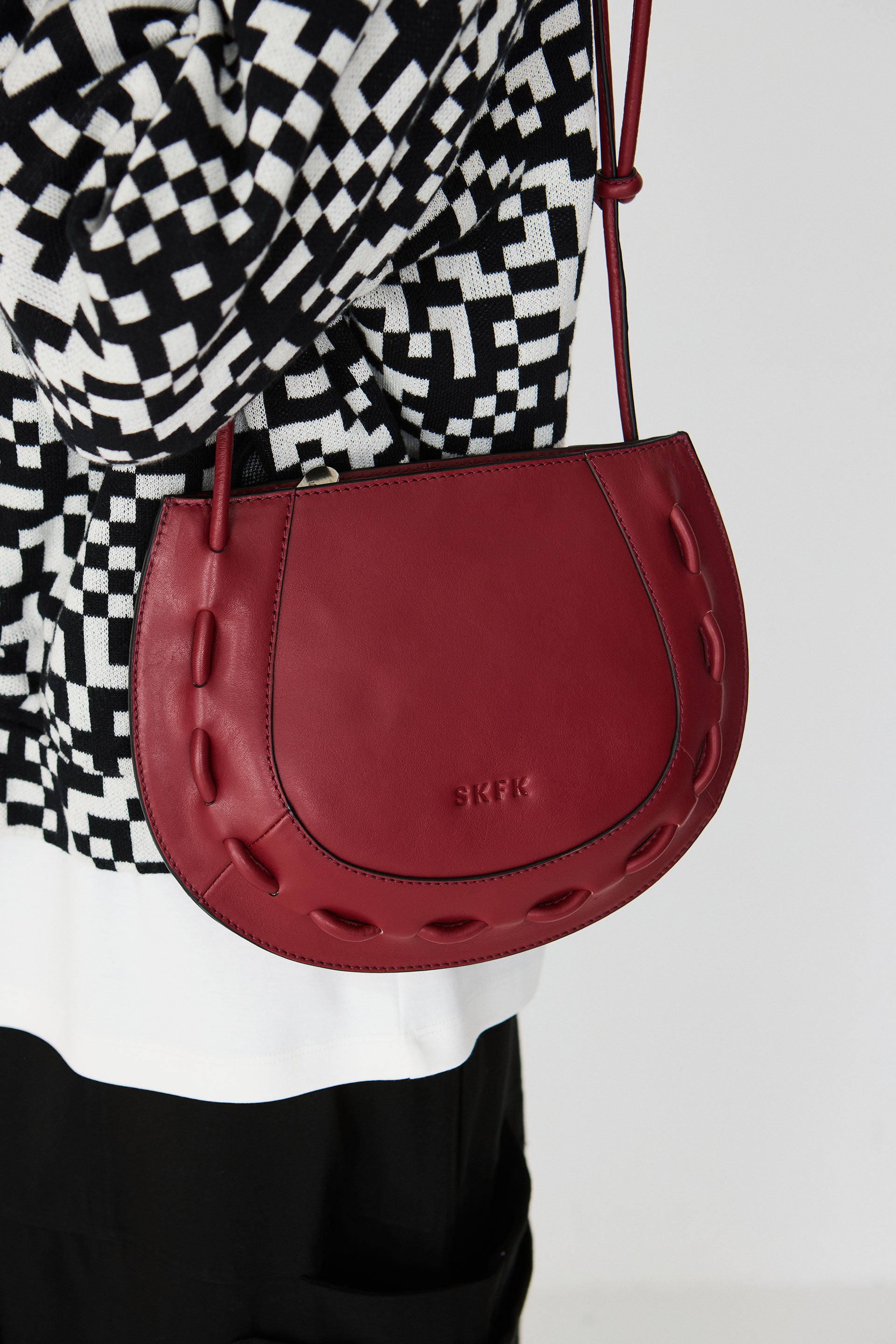 Bassa Bag in Burgundy