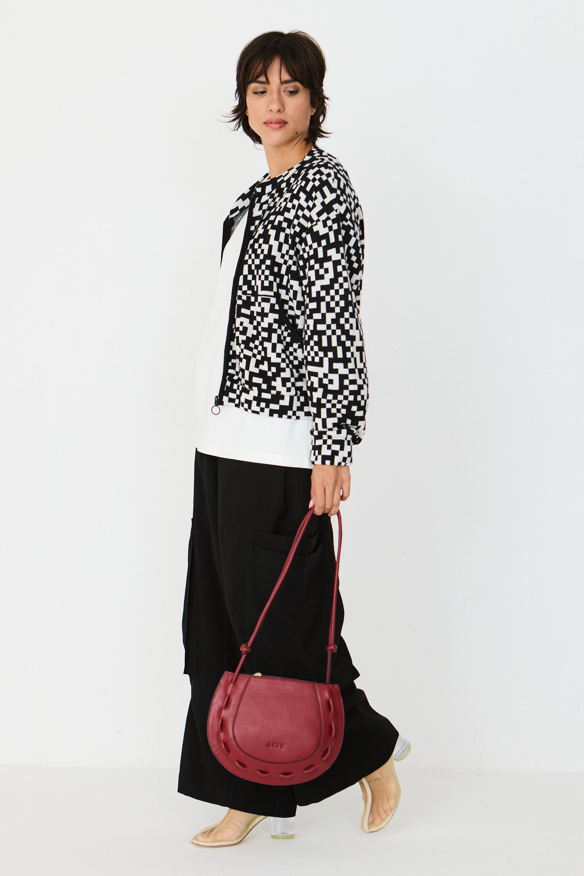 Bassa Bag in Burgundy