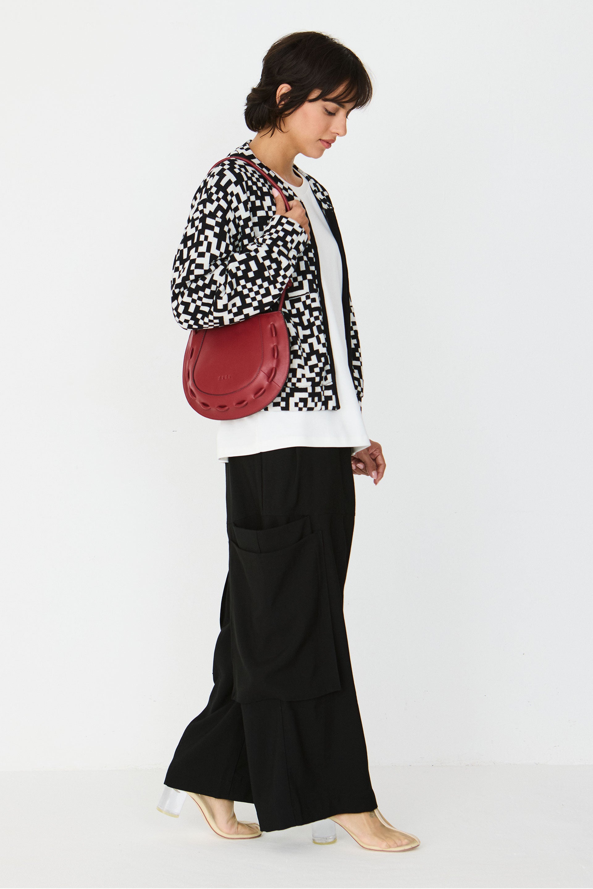 Bassa Bag in Burgundy