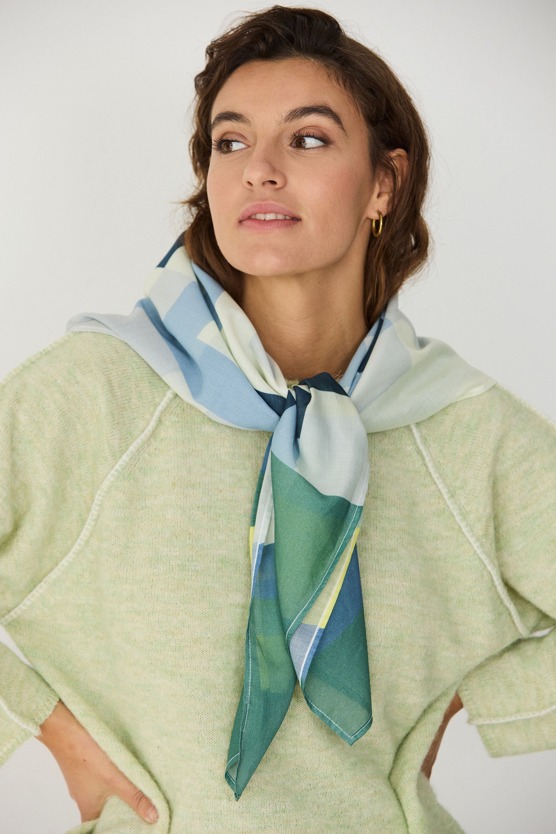 Ayena-Gots Scarf in Multicolour