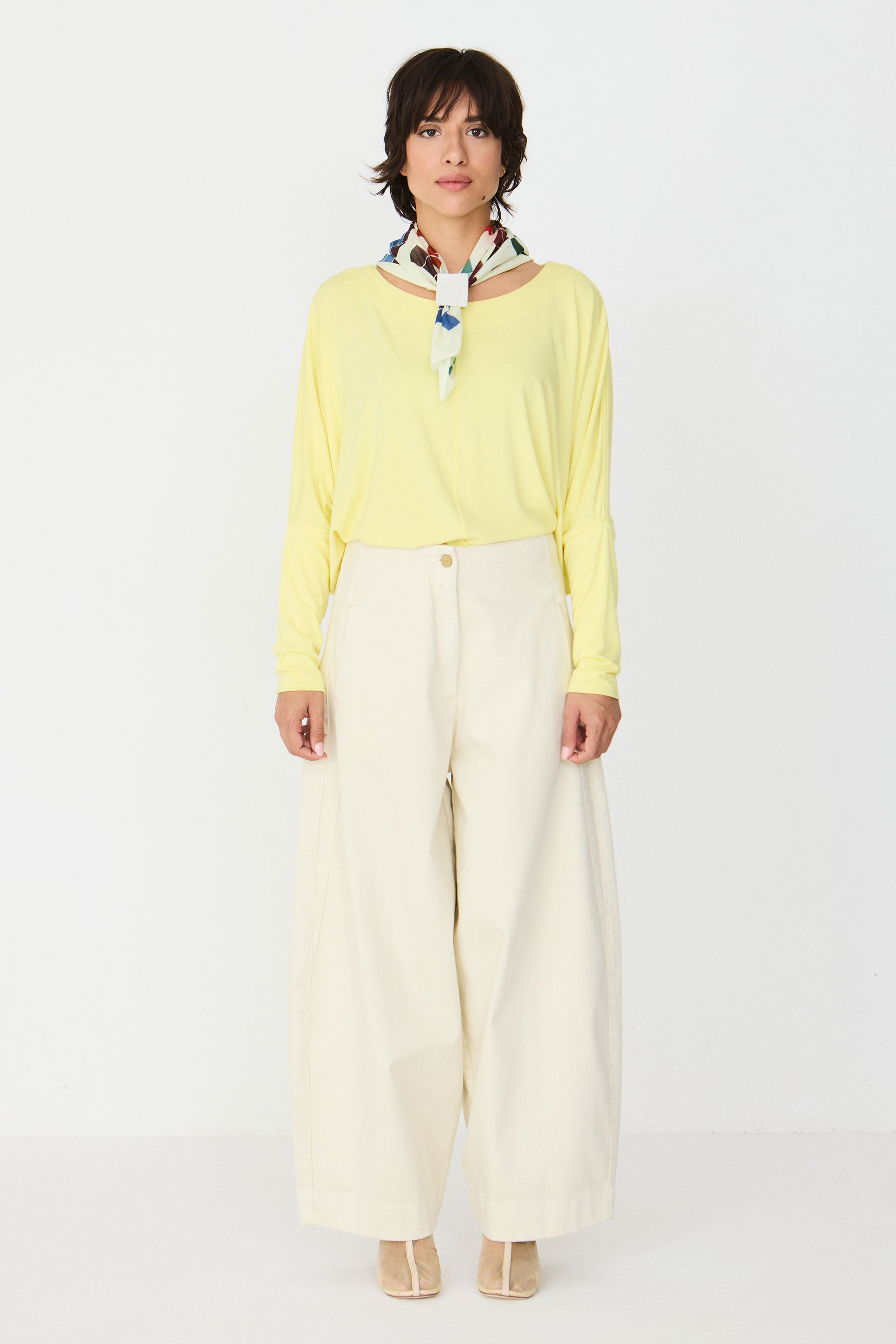 Mari-Gots Trouser in Off-White